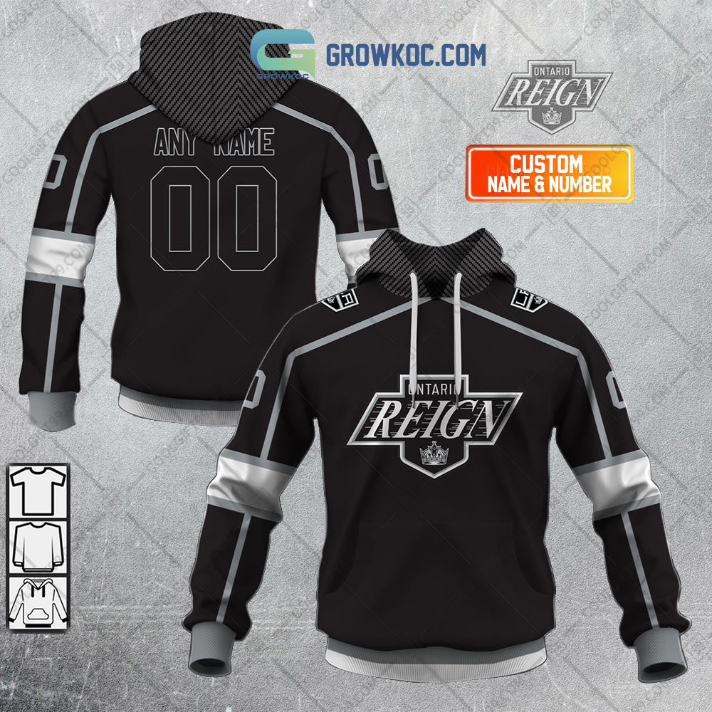 Ontario Reign Color Fan Personalized Hoodie Shirts2B1 u6za9