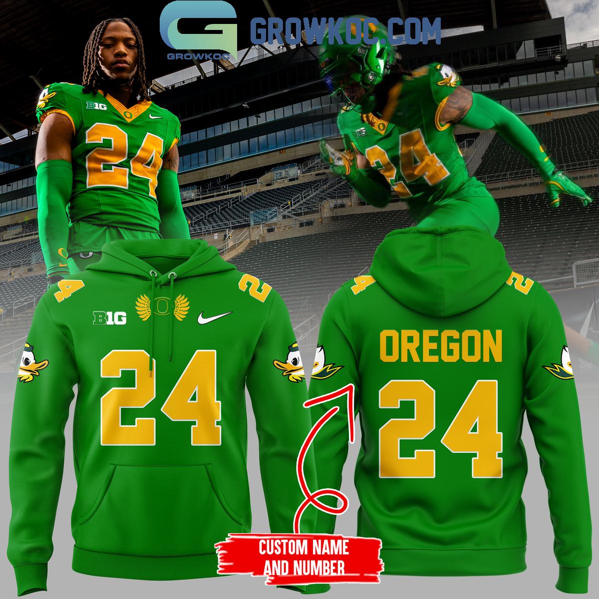 Oregon Ducks 2024 Football Best Fan Personalized Hoodie Shirts 1 yaGUh