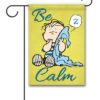 PNT2494 Linus Be Calm Peanuts Garden Flag