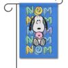 PNT2503 Snoopy with Donut Snoopy Garden Flag