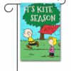 PNT2542 Peanuts Charlie Brown Kite Spring Garden Flag