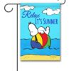 PNT2544 Peanuts Summer Beach Ball Snoopy Garden Flag