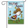 PNT2548 Peanuts Peppermint Patty Fall Garden Flag