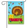 PNT2559 Peanuts Woodstock Thanksgiving Garden Flag