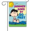 PNT2606 Peanuts Lucy Summer Garden Flag