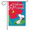 PNT2614 Peanuts Snoopy Spring Welcome Garden Flag