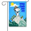 PNT2700 Peanuts Mountains Snoopy Garden Flag