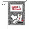 PNT2797 Peanuts Snoopy Back to School Garden Flag