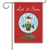 PNT2813 Peanuts Charlie Brown Winter Garden Flag