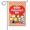 PNT3093 Peanuts Valentines Day Garden Flag