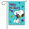 PNT3366 Peanuts Snoopy Mothers Day Garden Flag