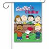 PNT3371 Peanuts Gang Summer Garden Flag