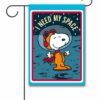 PNT3377 Peanuts Astronaut Snoopy Garden Flag