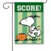 PNT3384 Peanuts Snoopy Football Garden Flag