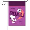 PNT3389 Peanuts Snoopy Soccer Garden Flag