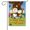 PNT3673 Peanuts Fall Garden Flag