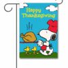 PNT3719 Peanuts Chef Snoopy Thanksgiving Garden Flag