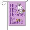 PNT3920 Peanuts Snoopy and Woodstock Easter Garden Flag