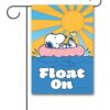 PNT4046 Peanuts Snoopy Float Summer Garden Flag