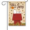 PNT4364 Peanuts Fall Snoopy Garden Flag