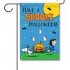 PNT4370 Peanuts Snoopy and Lucy Funny Halloween Garden Flag