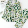 PREMIUM Oregon Ducks University Oregon Eugene Lips Design White Pijamas Set 562f24 0