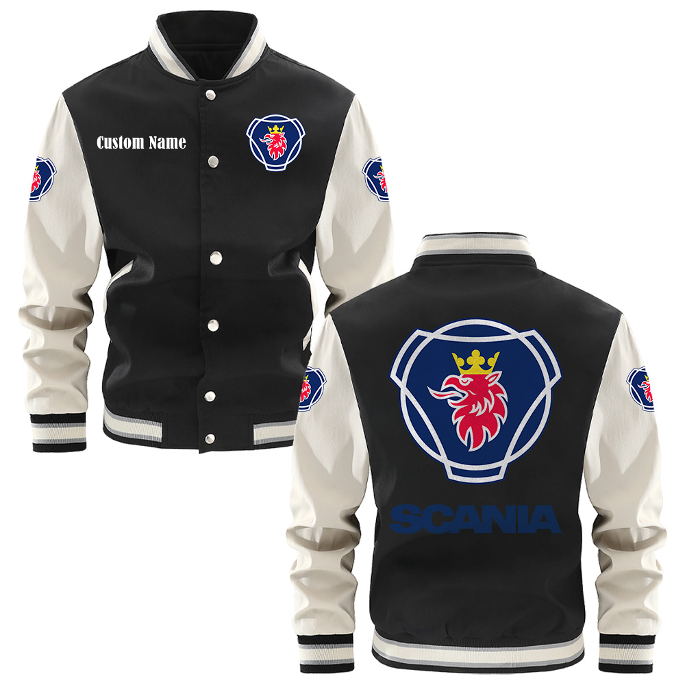 PTDABB0122 Baseball Jacket Black