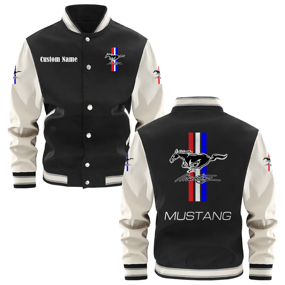 PTDABB0178 Baseball Jacket Black