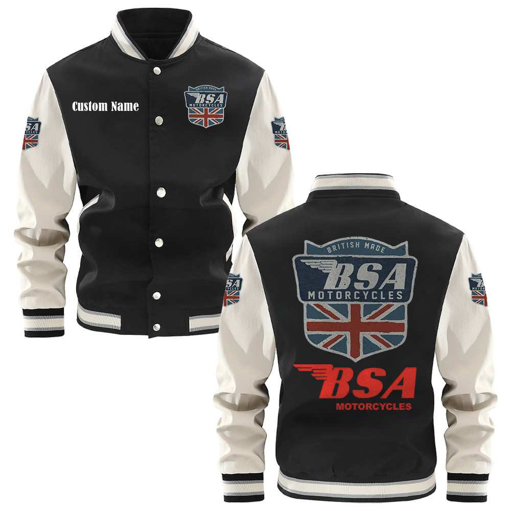 PTDABB0238 Baseball Jacket Black