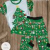 Peanuts Snoopy Christmas Tree Pajamas Set