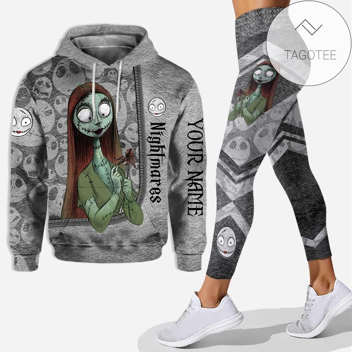 Personalized Nightmares Woman Hoodie And Leggings