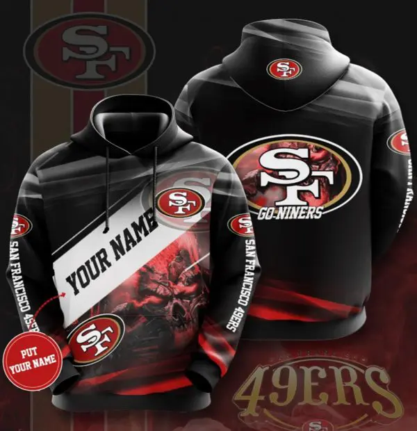 Personalized2BName2BSan2BFrancisco2B49ers2BGo2BNiners2BSkull2BHoodie2B3D Classic2BT Shirt Sweetdreamfly2BC490EN E8FYq 600x620 1