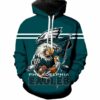 Philadelphia Eagles Hoodie UltraCool Design Pullover Nfl 0