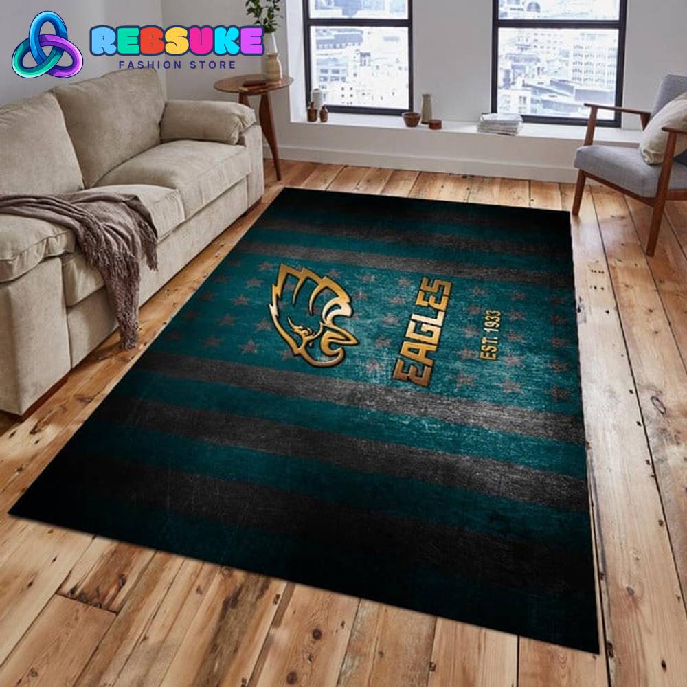 Philadelphia Eagles NFL 2024 Rug Carpet 3