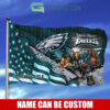 Philadelphia Eagles NFL Mascot Slogan American House Garden Flag2B1 0oiis