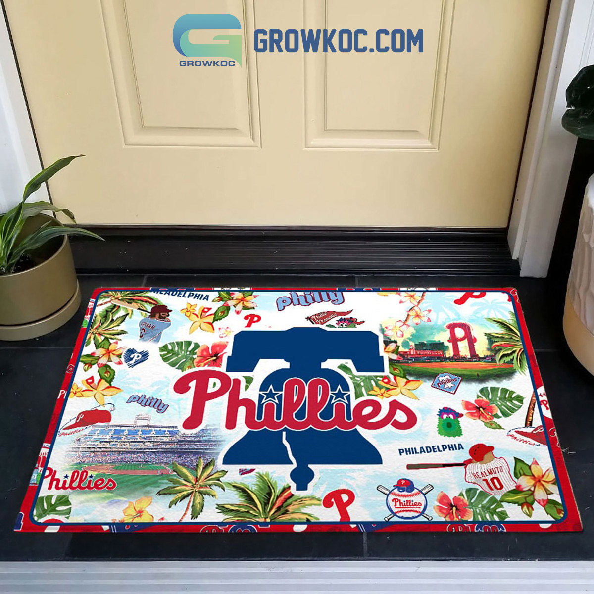 Philadelphia Phillies Art Design Doormat2B1 Ia9r9