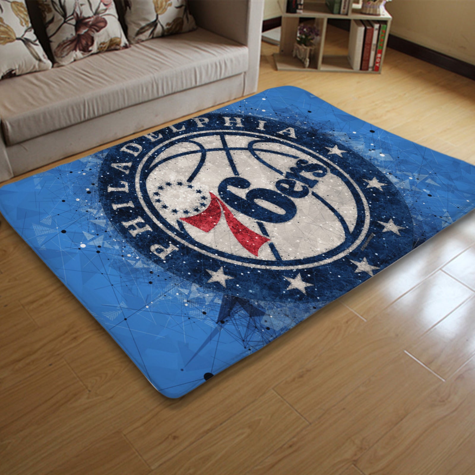 Philadelphia Basketball 76ers Carpet Living Room Bedroom Mats Kitchen Bathroom Rug 1 5e734627 1d67 4822 a179 df9e09bef416