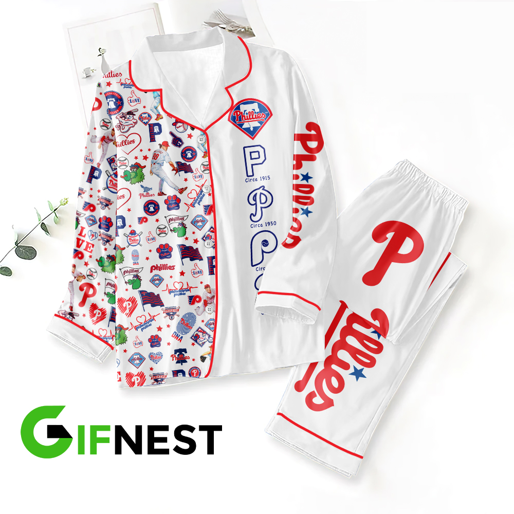 Philadelphia Phillies Pajamas TANTN2400 3