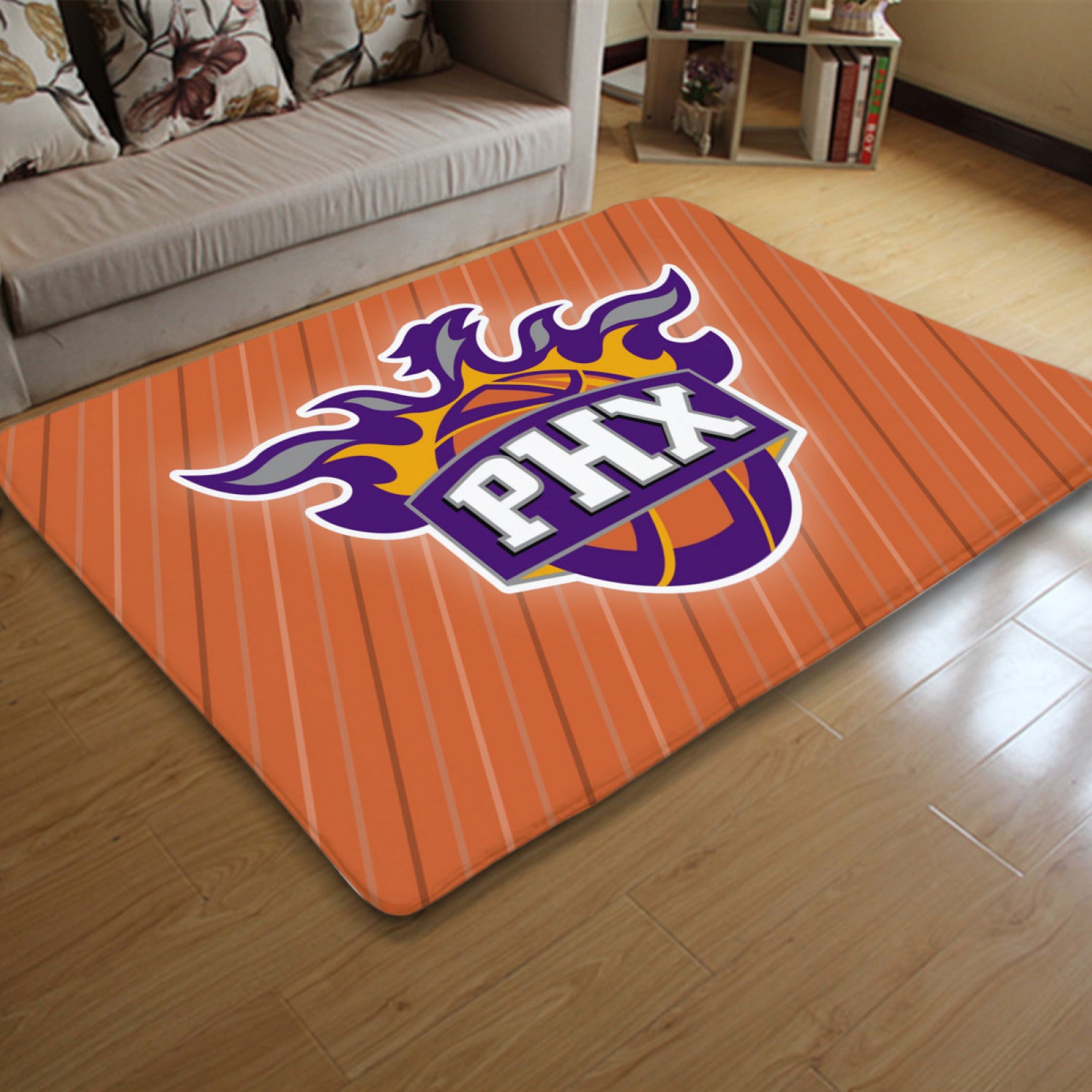 Phoenix Basketball Suns Carpet Living Room Bedroom Mats Kitchen Bathroom Rug 1
