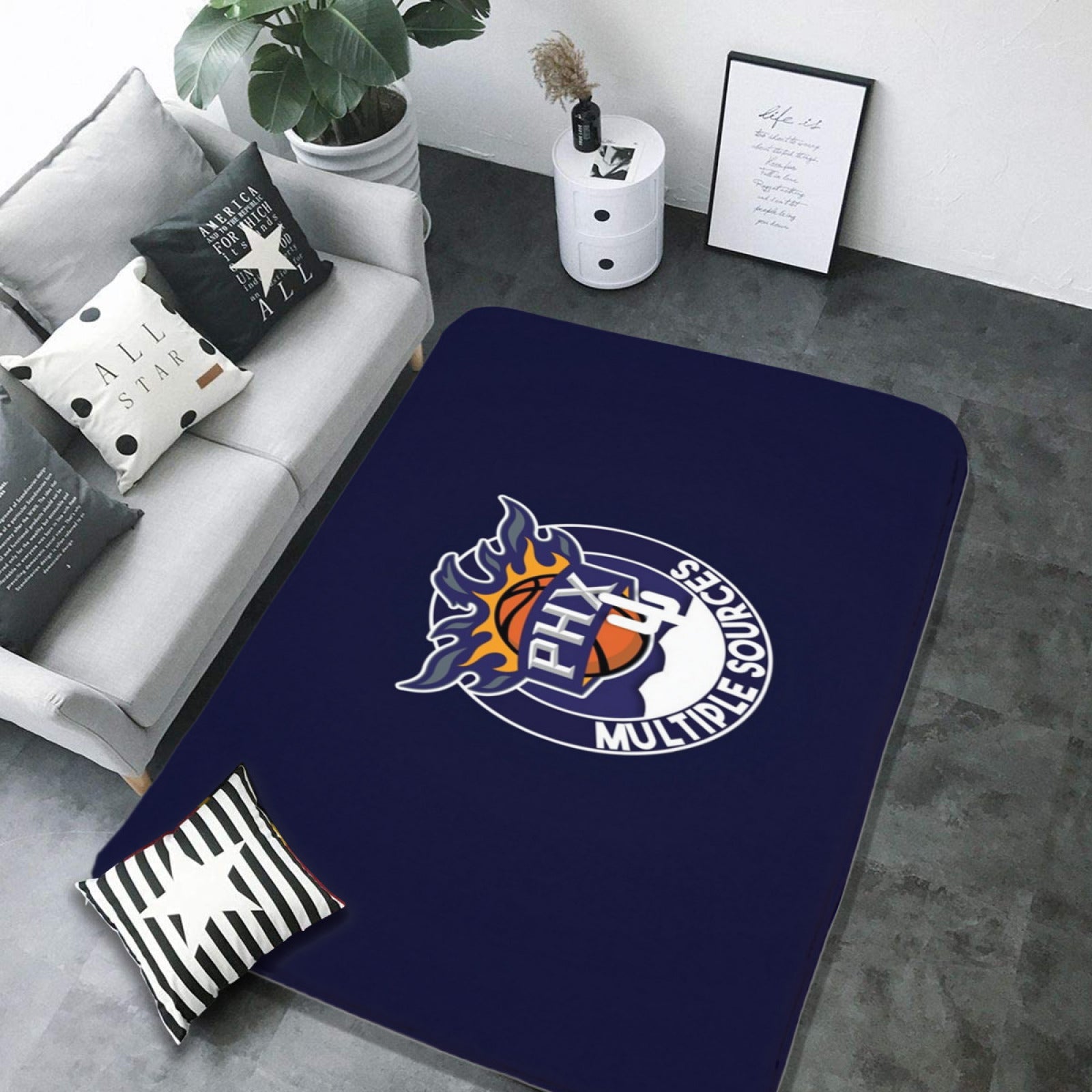 Phoenix Basketball Suns Carpet Living Room Bedroom Mats Kitchen Bathroom Rug 2 6783f55b b201 4233 8a04 fb847e733fc2