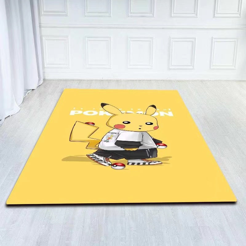 PikachuCarpetLivingRoomBedroomSofaMatDoorMatKitchenBathroomMats 1