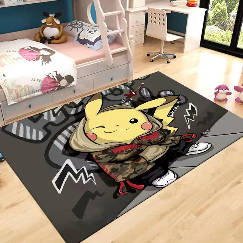 PikachuCarpetLivingRoomBedroomSofaMatDoorMatKitchenBathroomMats 2