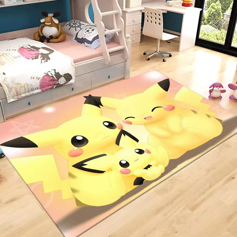 PikachuCarpetLivingRoomBedroomSofaMatDoorMatKitchenBathroomMats 5