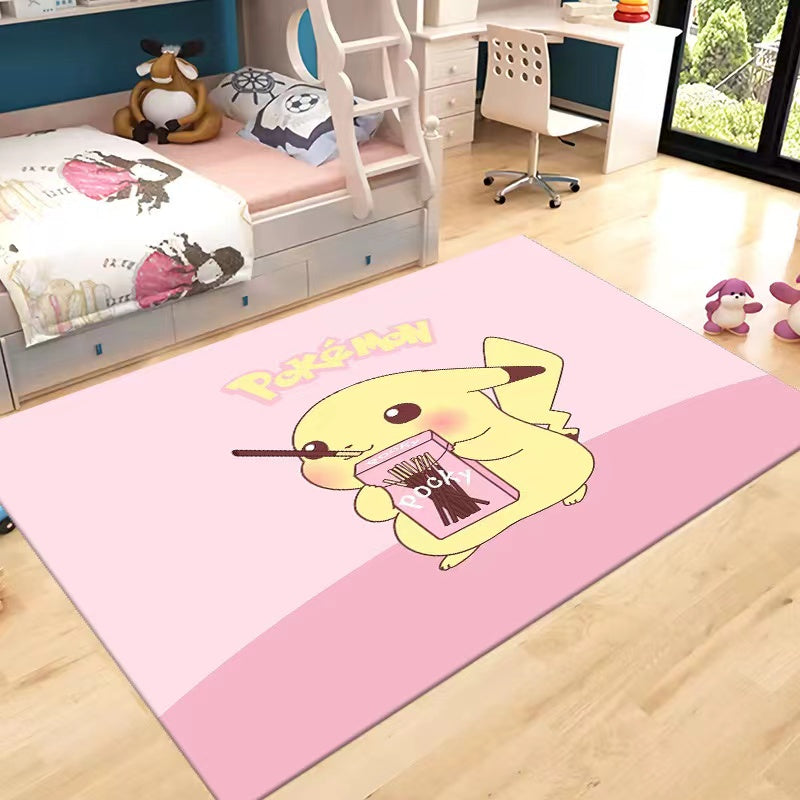 PikachuCarpetLivingRoomBedroomSofaMatDoorMatKitchenBathroomMats 6