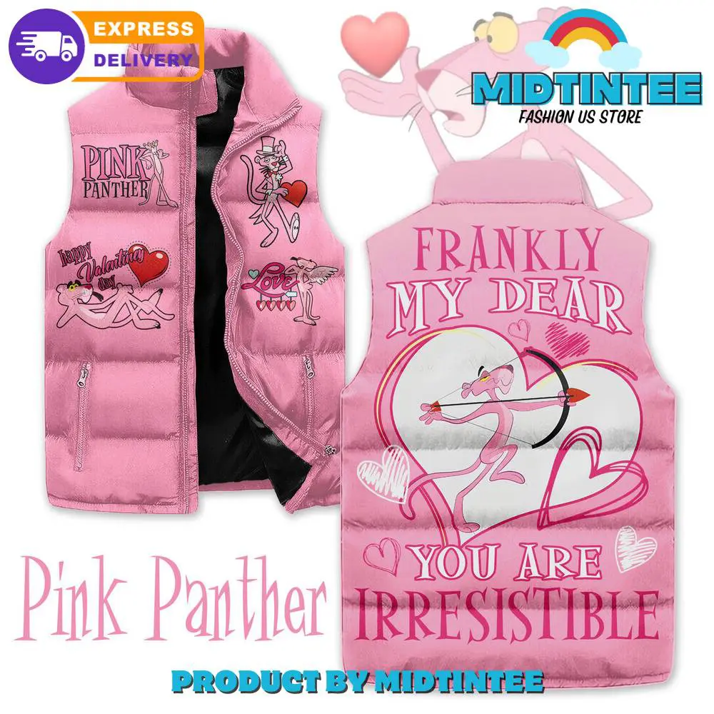 Pink Panther Frankly My Dear Valetine Cotton Vest 1