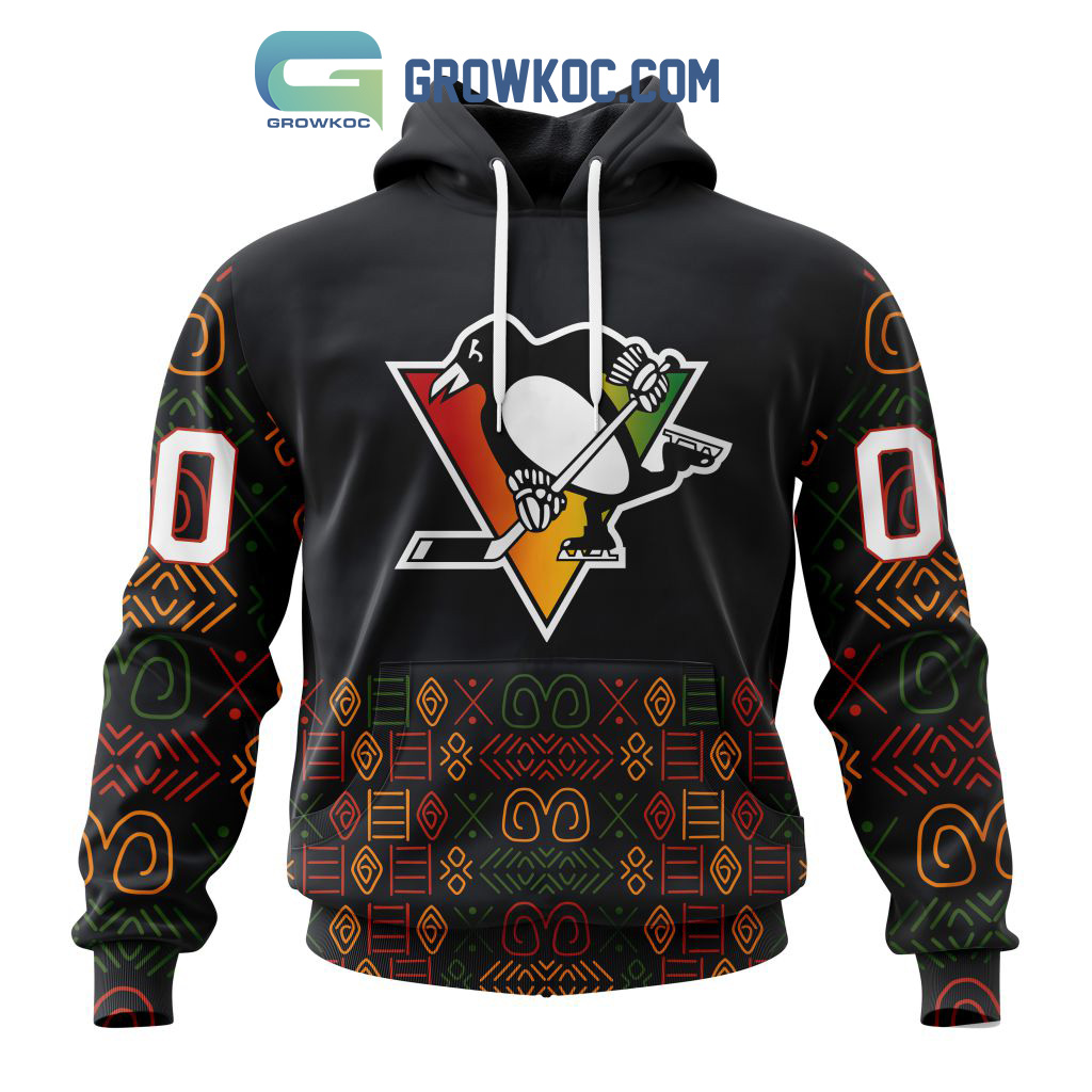 Pittsburgh Penguins Black History Month Personalized Hoodie Shirts2B1 9MB0K