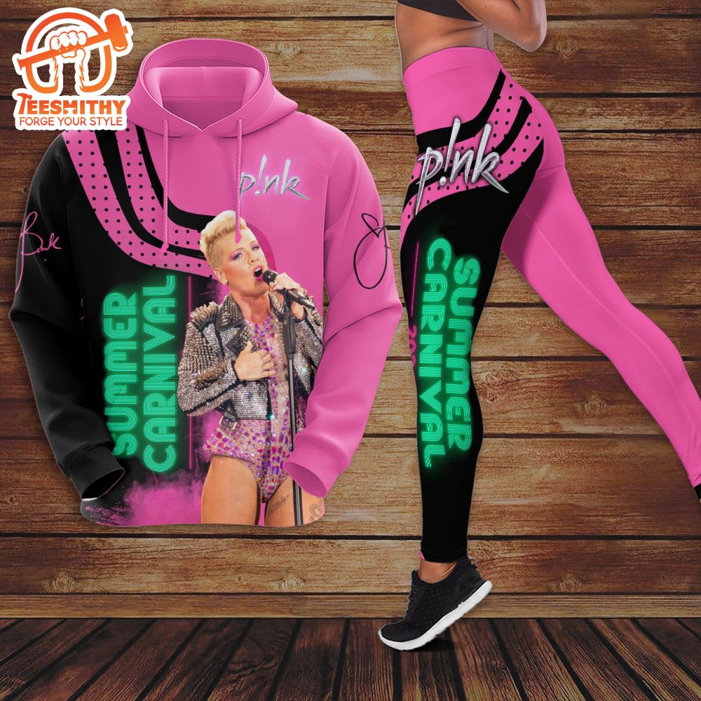 Pnk 3D Hoodie And Leggings