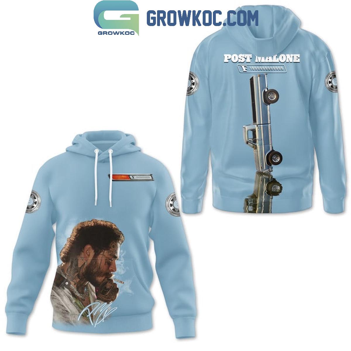 Post Malone F 100000000000 2024 Tour Fan Celebration Hoodie Shirts 1 J0QG6