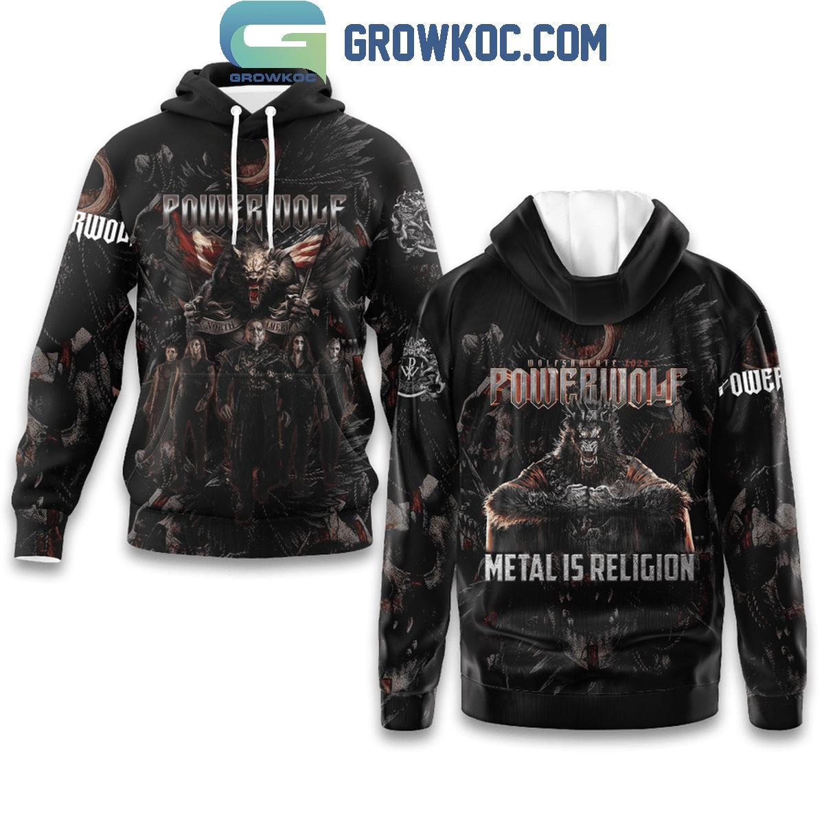 Powerwolf Metal Is Religion Fan Hoodie Shirts 1 7iIM2