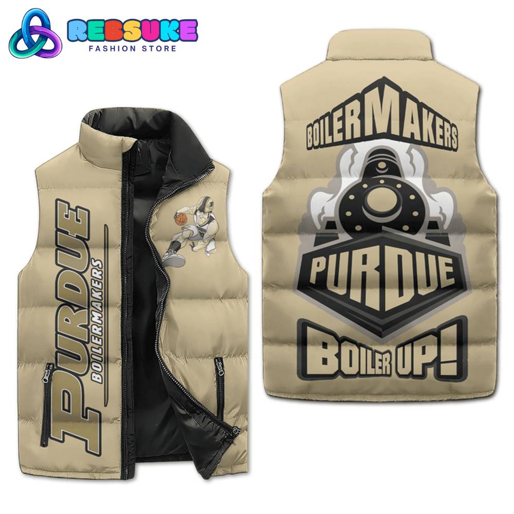 Purdue Boilermakers NCAA Boiler Up Cotton Vest 1